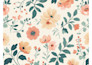 do seamless vector floral pattern for textile print
